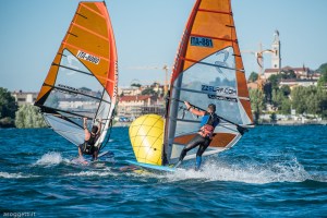 Windsurfing slalom